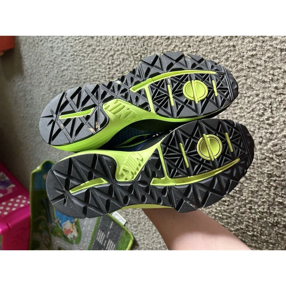NIKE LUNARLON BLUE/GREEN SNEAKERS SIZE 9